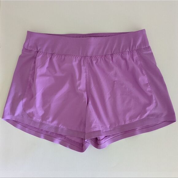 Athleta Go The Distance Thistle Purple Shorts Women's Small - Picture 6 of 12